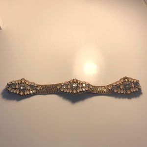 Anthropologie Bejewled Belt